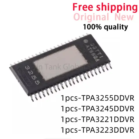 (1 stuk) 100% Nieuwe TPA3255DDVR TPA3255 3255 TPA3245DDVR TPA3245 3245 TPA3221DDVR TPA3221 3221 TPA3223DDVR TPA3223 3223 HTSSOP-44