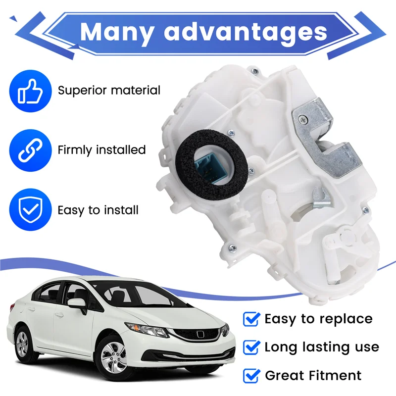 

Привод защелки дверного замка AW для Honda Civic 2006-2011, центральный замок управления автомобиля