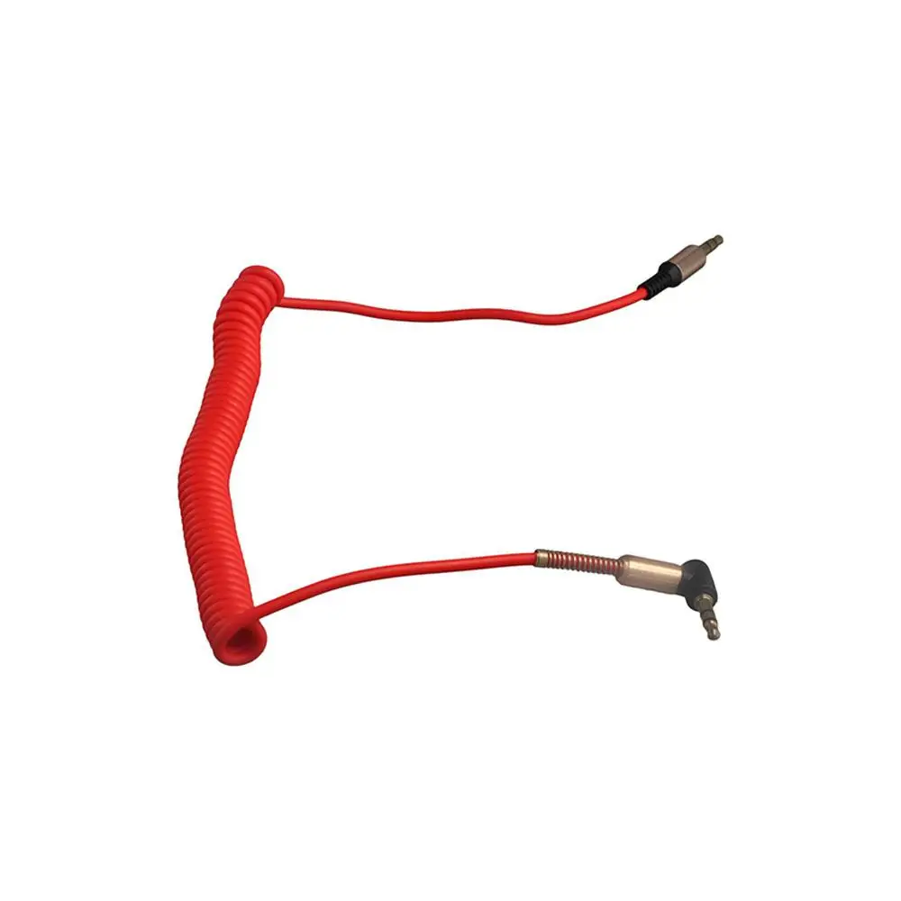 Headphone Cord 3.5 mm To 3.5mm Plug Male To Male Gold-plated Plug Stereo Elbow Audio Cable Audio Wire Car Aux Cord Aux Cable