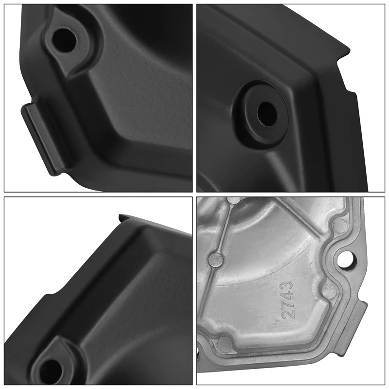 

Black Side Engine Pulser Stator Cover Fit For Kawasaki Z900 2017-2025 2018 2020 2023 2024 Motorcycle Accessories