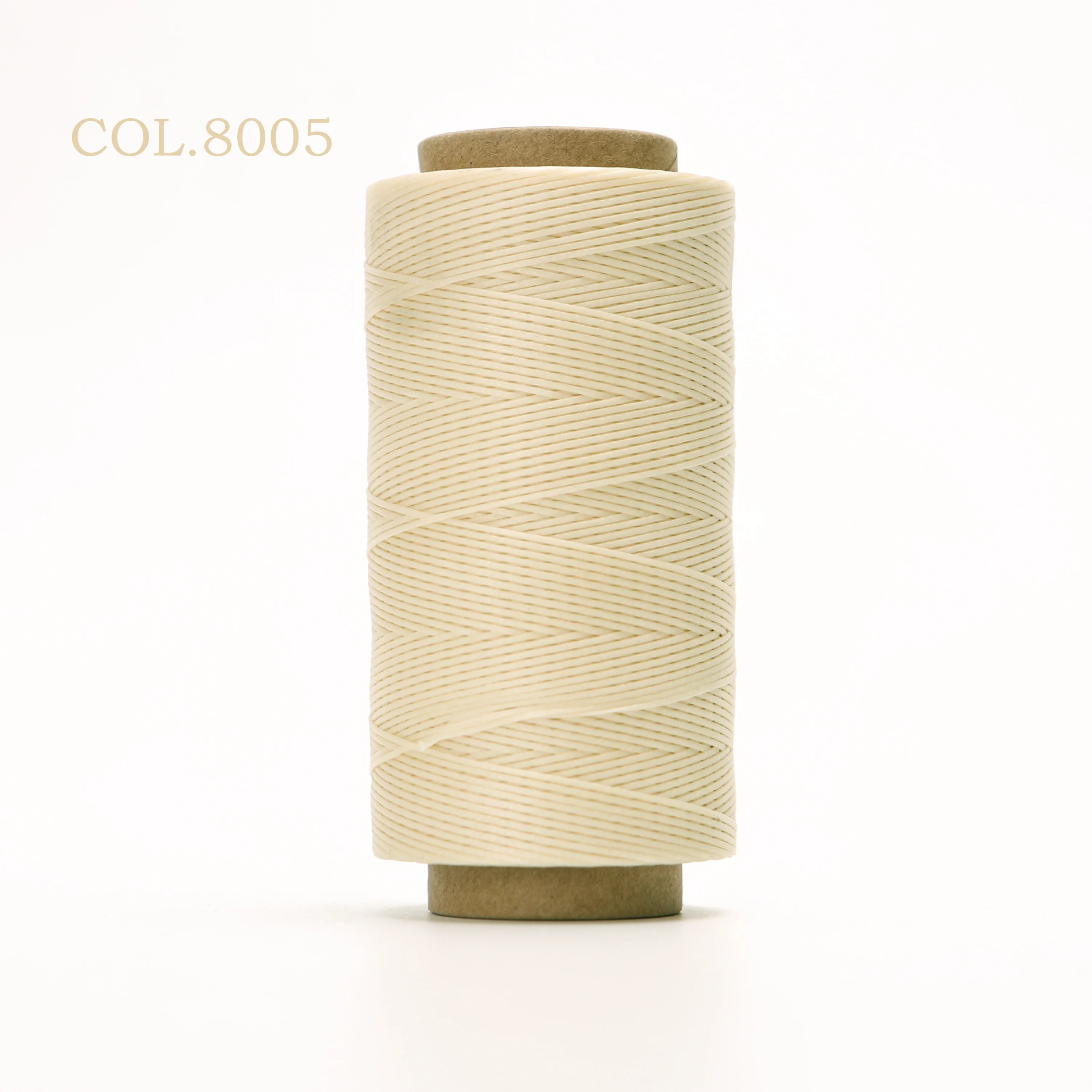210D 1,0 mm Dicke, 170 Meter lang, flach, geflochtener Polyester-gewachster Faden, DIY-Handwerksschnur, Leder, Nähen, 33 Farben erhältlich