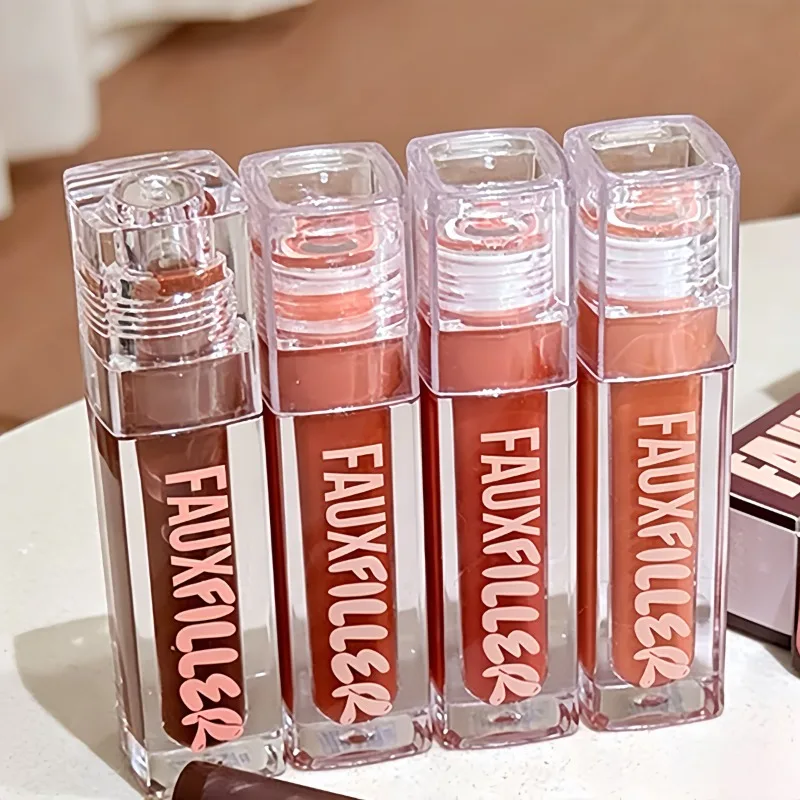 Brillo Labial de Moda Efecto Cristal