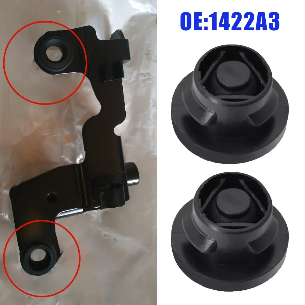 2Pcs Auto Air Filter Rubber Insert Grommet Mounting Hood Gasket 1422A3 New For Citroen Peugeot 1.6 Hdi Diesel