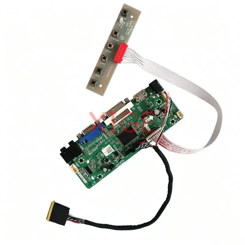 Kit de Placa Controladora para LTN140AT26 LTN140AT28 LTN140AT27 LTN140AT22, Tela de Laptop 1366*768 40 Pinos LVDS com HDMI+DVI+VGA
