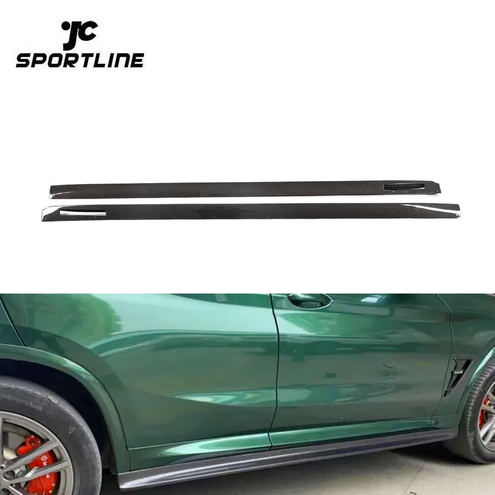 

Carbon Fiber X3M Side Skirts Extension for BMW F97 X3M F98 X4M 2019-2021
