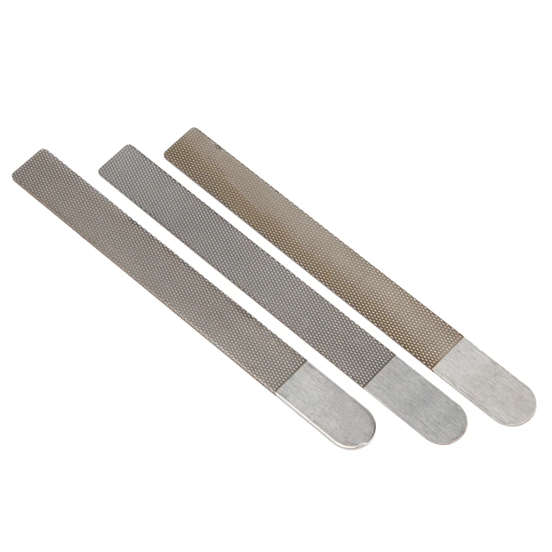 3Pc/Set Guitar Nut Files Fret Crowning Slot Filing Luthier Repair Tool Kit for Guitar Stringed Instruments - view 4