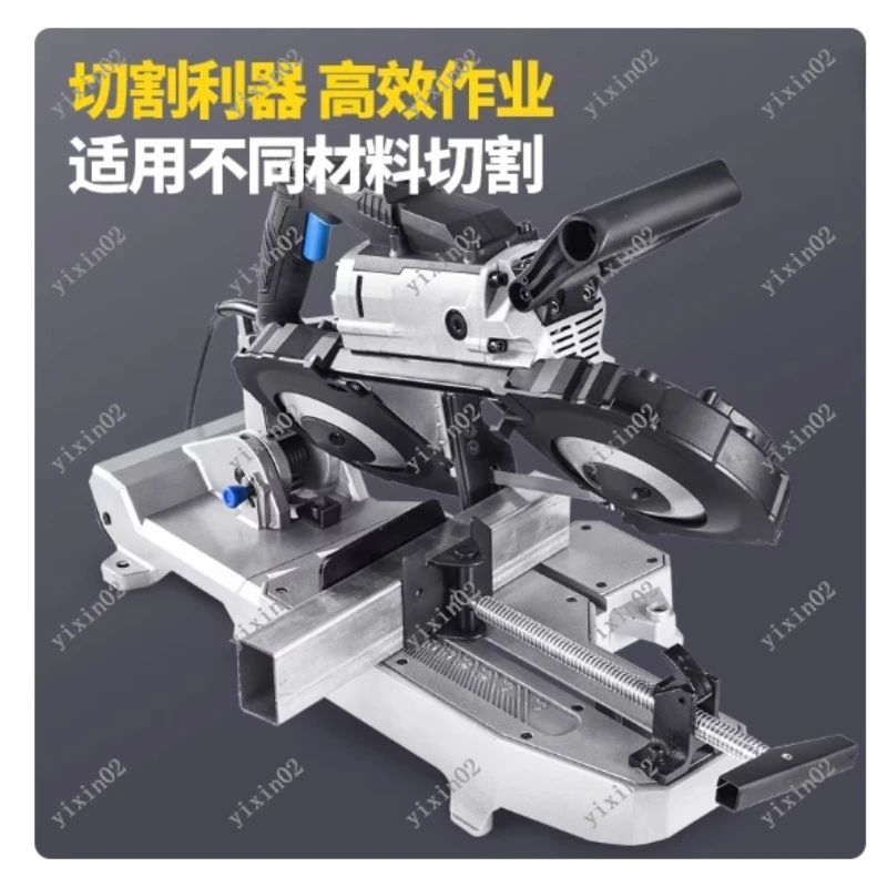

Home Small Tabletop Band Saw 45° Stainless Steel Woodworking Metal Cutting Bench Cutter for DIY Projects