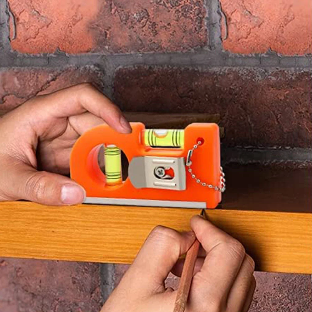 2 Pcs Spirit Level Photo Frame Ruler Gauge Home Tool Instrument de mesure horizontal Bubble Balance Hanger Portable