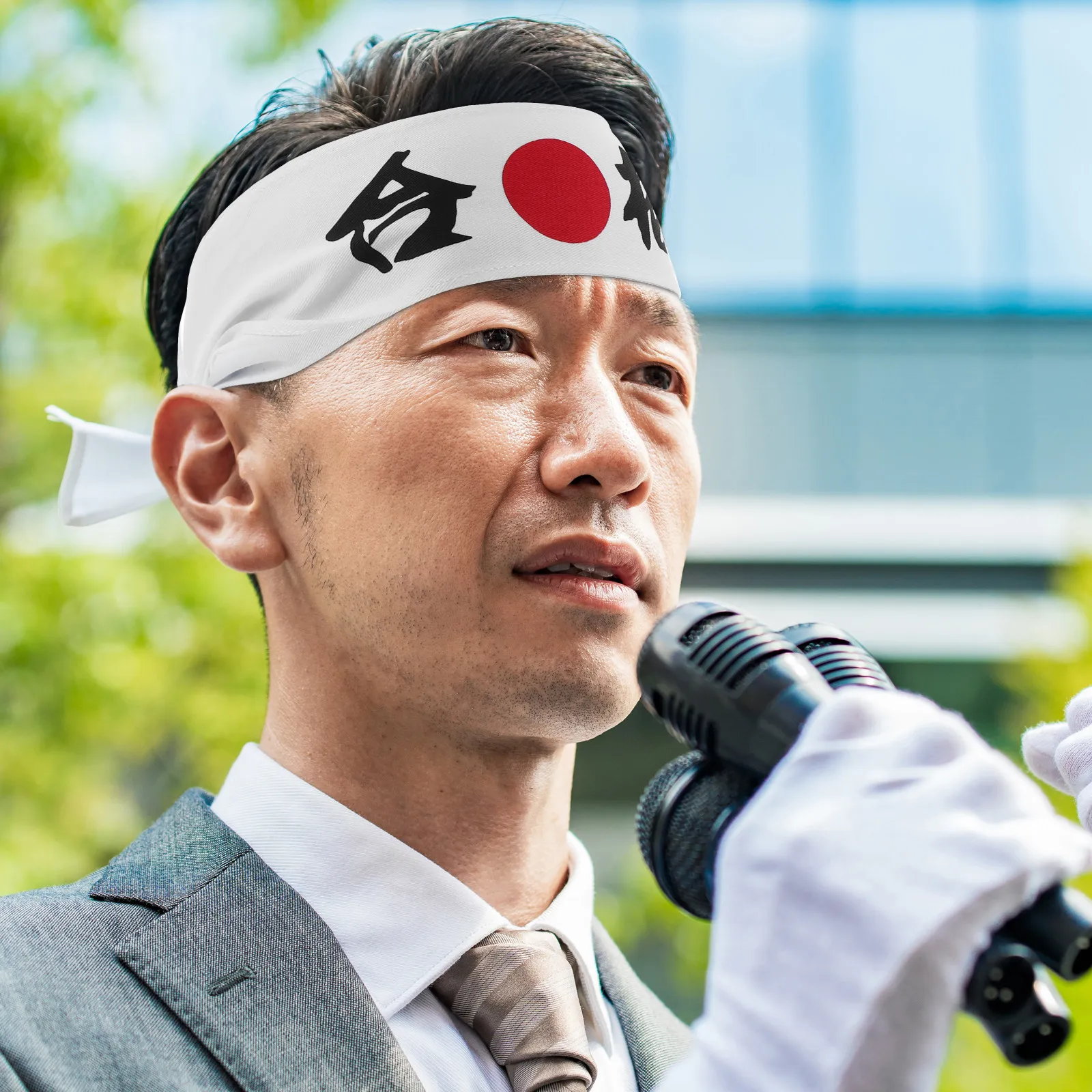 Japanese Samurai Headband Traditional Versatile Hairband for Karate Sushi Chef Cooking Workout Party