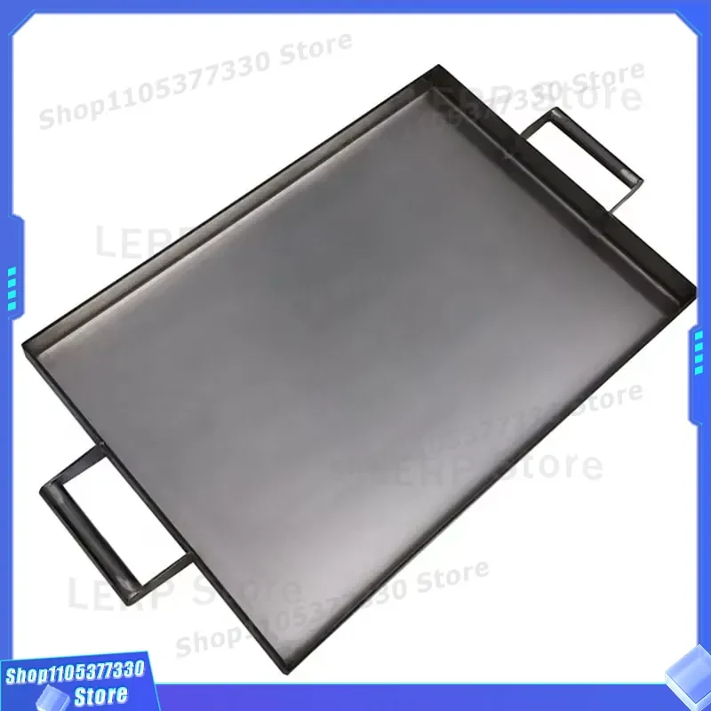 Heavy Duty Stainless Steel Commercial Planer Frying Pan for Restaurant Kitchen Professional Non Stick Flat Top Griddle