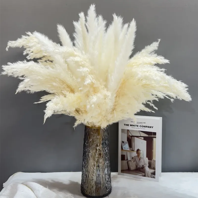 

Dried Flowers Pampas Grass Flores Artificial Flowers Wedding ArrangementDecoration Fleurs Artificielles Christmas Home Decor