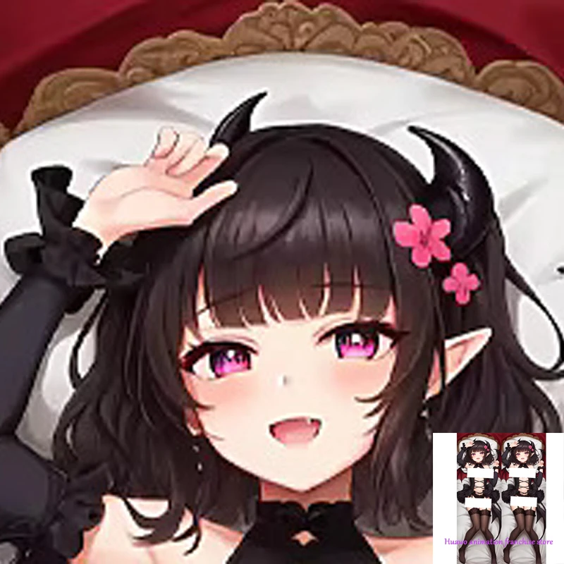 

Anime Dakimakura Pillow AIart 2-Side Print Pillowcase Hugging Body Cushion Cover Otaku Waifuristmas Decoration 2023