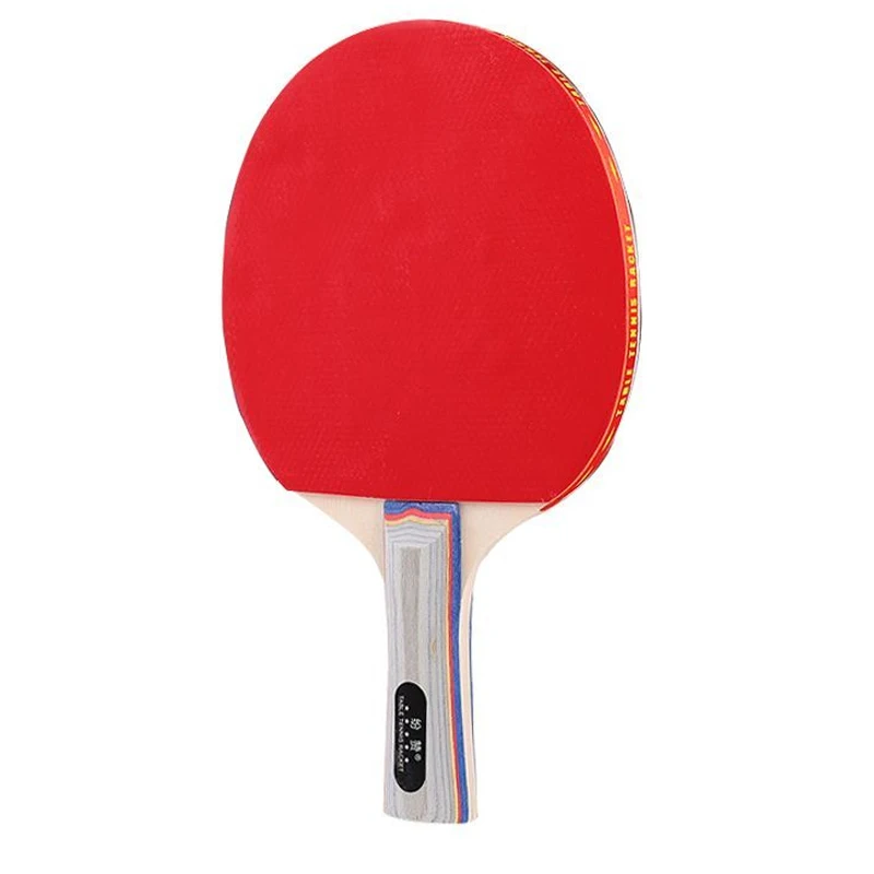 

Straight Racket Table Tennis Racket Set for Beginners Adults Single and Double Racket Sets Three-star and Four-star Horizontal