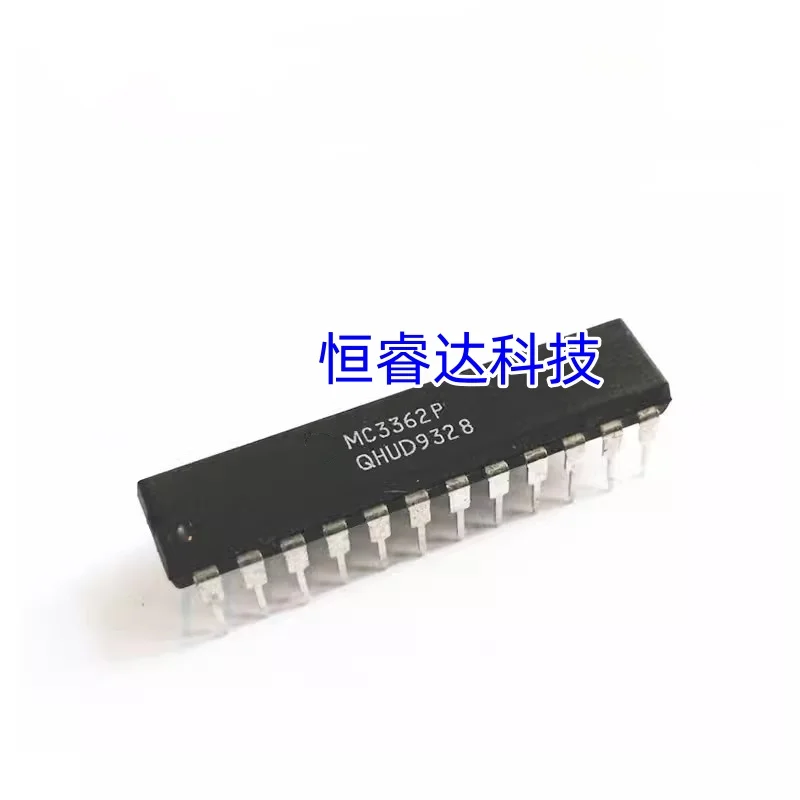 10PCS/lot 100%New Origianl MC3362P MC3362 double frequency FM receiver chip DIP24 encapsulation can play IC In Stock