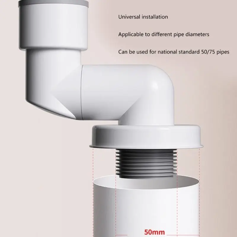 652F قابل للتعديل لا رائحة السباكة حلقات الختم سيليكون استنزاف الأنابيب ختم رائحة برهان استنزاف مجموعة سدادات للمطبخ والحمام