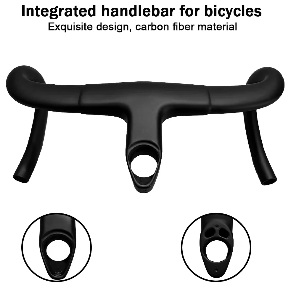 

2026 F12 Aero Carbon Integrated Handlebar 340 - 420MM Hidden Cable Routing for Pinarello Dogma Reduces Wind Resistance