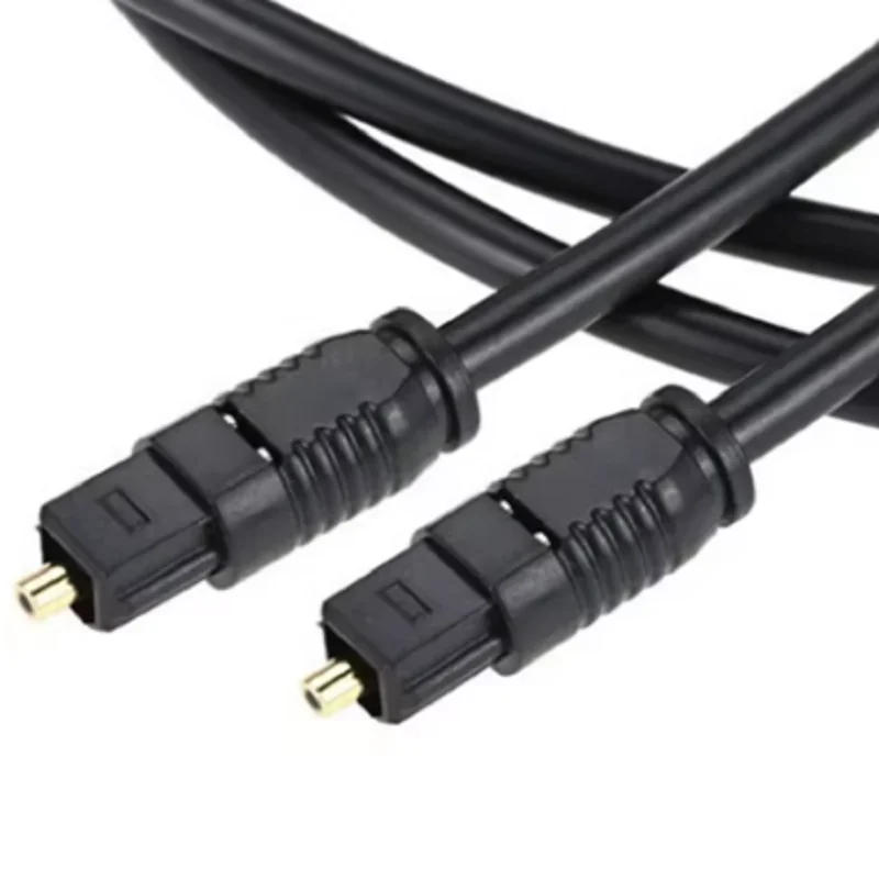 كابل صوت رقمي من الألياف الضوئية SPDIF MD DVD TosLink سلك رصاص مطلي بالذهب توصيل لمشغل DVD CD Xbox 360 PS3 كابل
