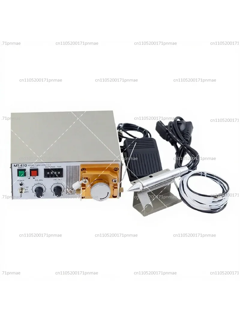 MT-410 TP-50 Segmented Digital Display Dispenser 220V 10W Automatic Peristaltic Glue Applicator Water Instant Dry Glue Dispenser