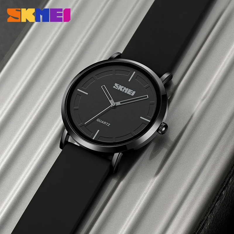 SKMEI Fashion Casual Quartz Watch For Men Women Simple Design Outdoor Waterproof Sport Wristwatch 2023 New Clock Reloj Hombre