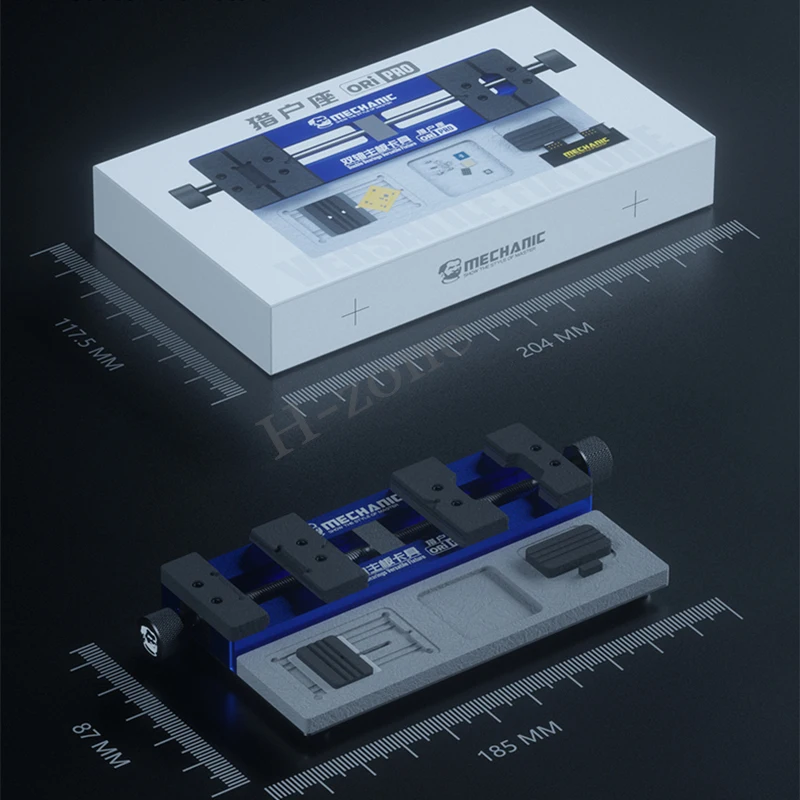 Imagem -05 - Mecânico Ori Pro Universal Pcb Holder Solda para Iphone Samsung Motherboard Ferramentas de Solda Pcb ic Chip Eixo Duplo