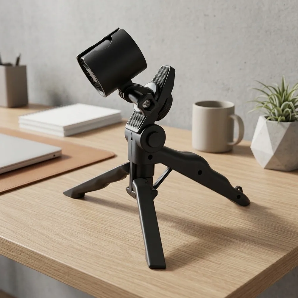 Desktop Cooler Fan Stand Tripod For Shark ChillPill Black Stable Fan Clip Holder Mounting Bracket For Shark ChillPill Accessory