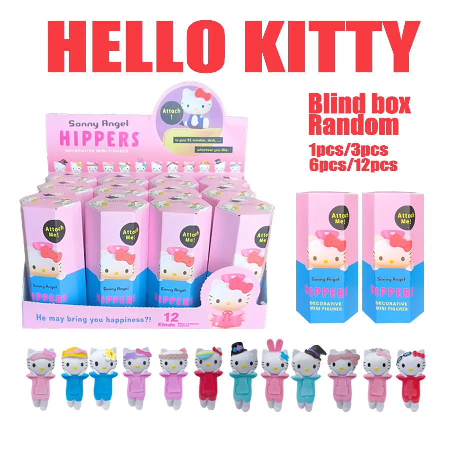 

﻿ Blind Box Hello Kitty Surprise Series - Mystery Doll Collectible Toy Trendy Creative Decor for Kids Birthday Christmas Gift