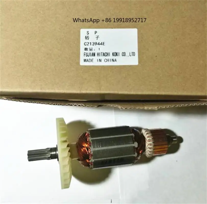 

AC220-240V 6 teeth Electric Hammer Armature Rotor for HITACHI DH38MS DH38SS DH38YE2 C213944E 360875E Power Tool Accessories