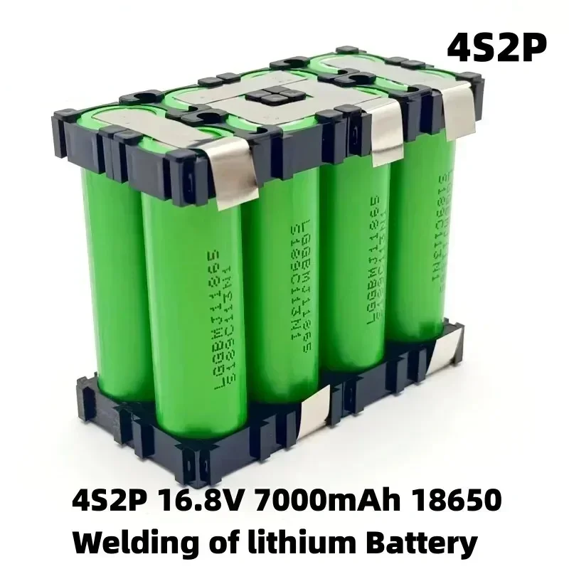 2s1p 3s1p 3s2p 4s2p 5s2p 6s2p 4s1p 8.4v 3.7V 10.8V 16.8v 18V MJ1 Battery Pack 18650 3500 MAh Battery for 18V Screwdriver Battery