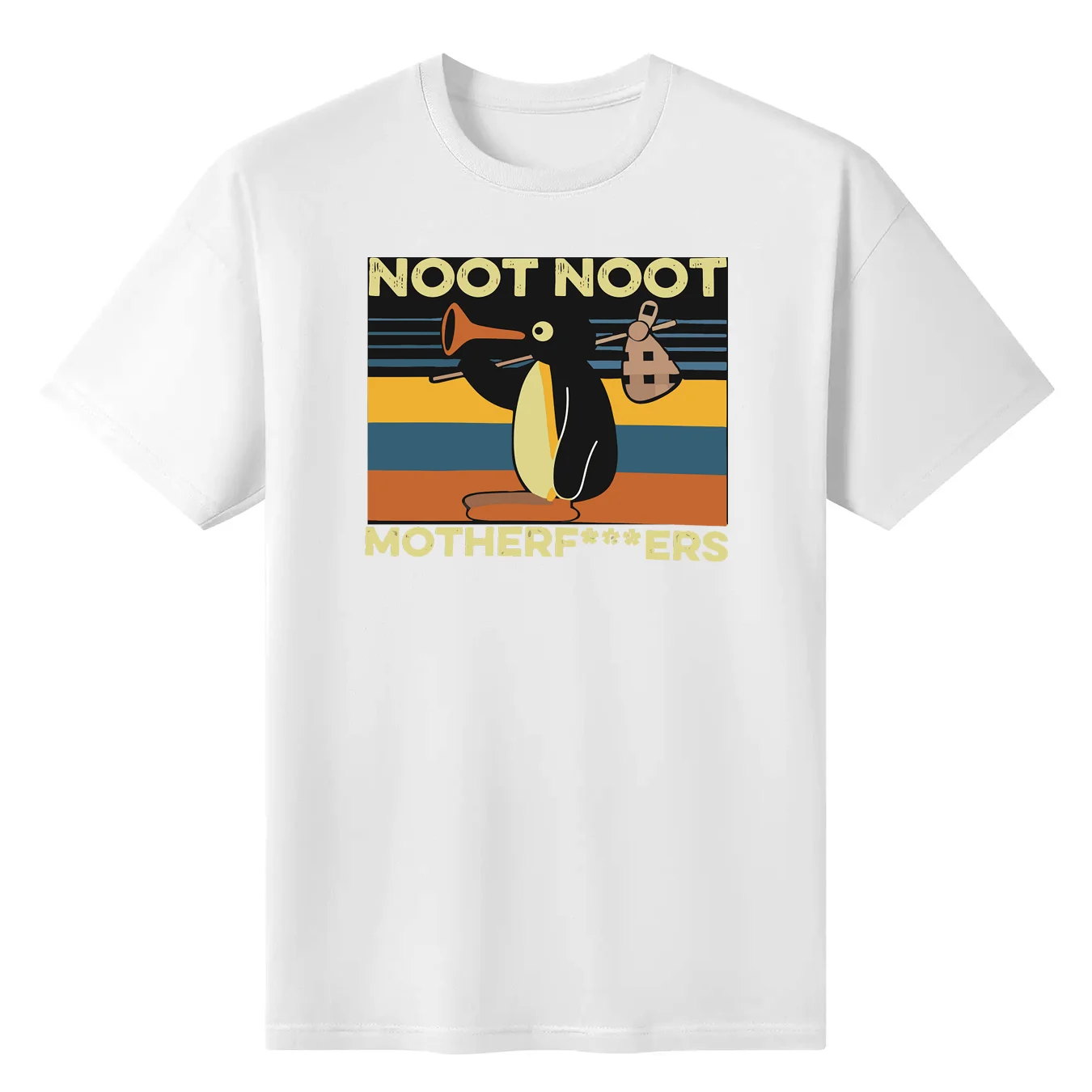 

Noot Noot Funny Penguin Offensive Rude Unisex T-Shirt Top Tee S-3XL