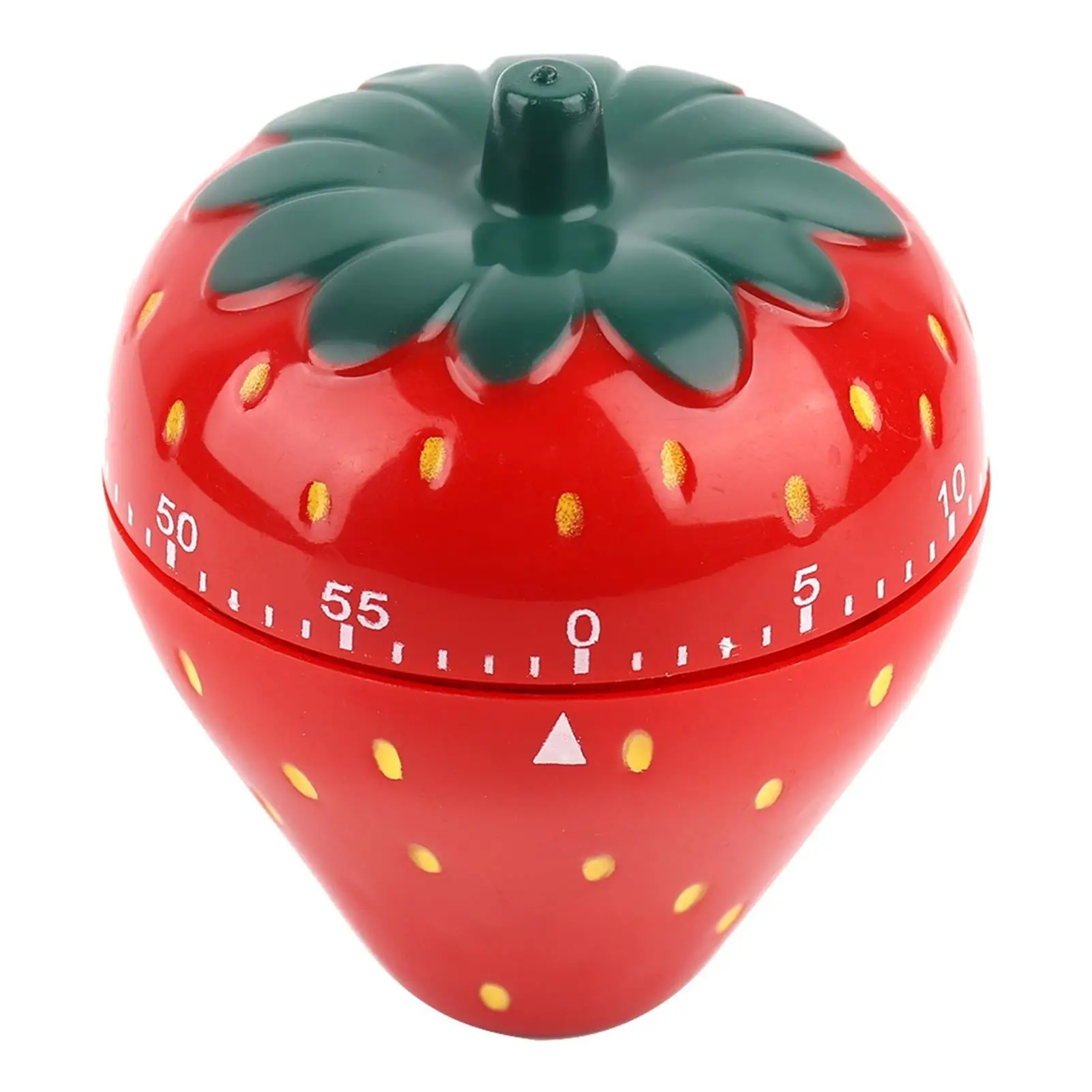 60-Minute Strawberry Shaped Mechanical Kitchen Timer - Cute Countdown Timer for Cooking & Baking