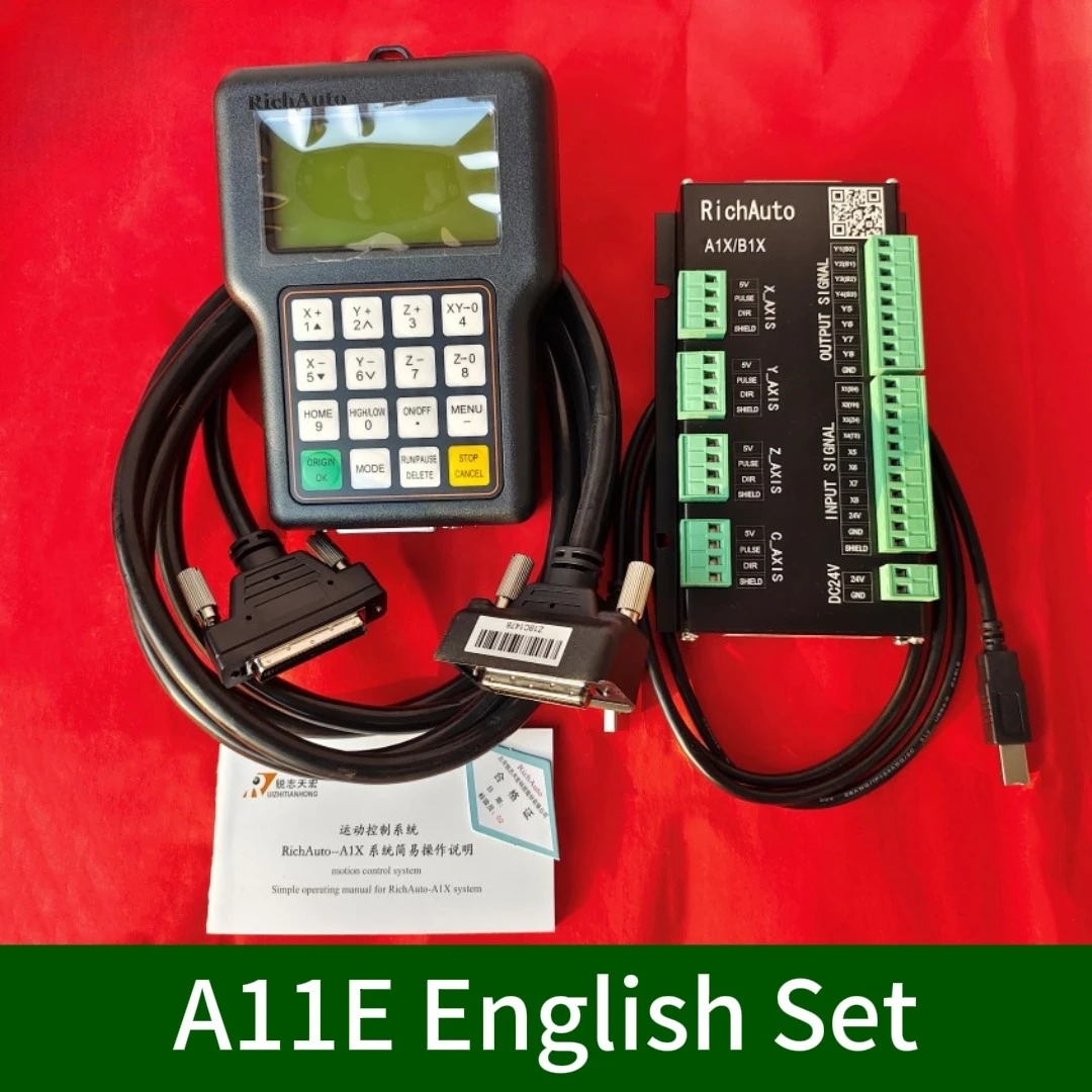Richauto A11 Dsp Controller 3 Axis - Contrôleur CNC RichAuto DSP A11E, contrôleur