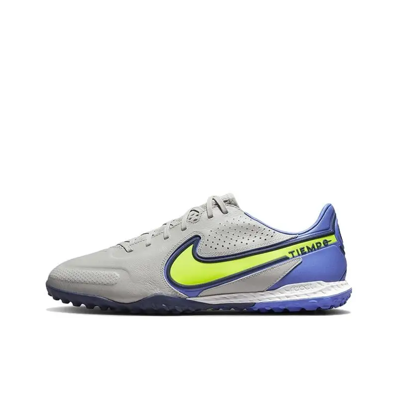 

Nike Tiempo Legend 9 Pro Tf Non-slip, Non-wear, Shock-absorbing Smash Nails Hard Grass Wrapped Round Toe Football Shoes