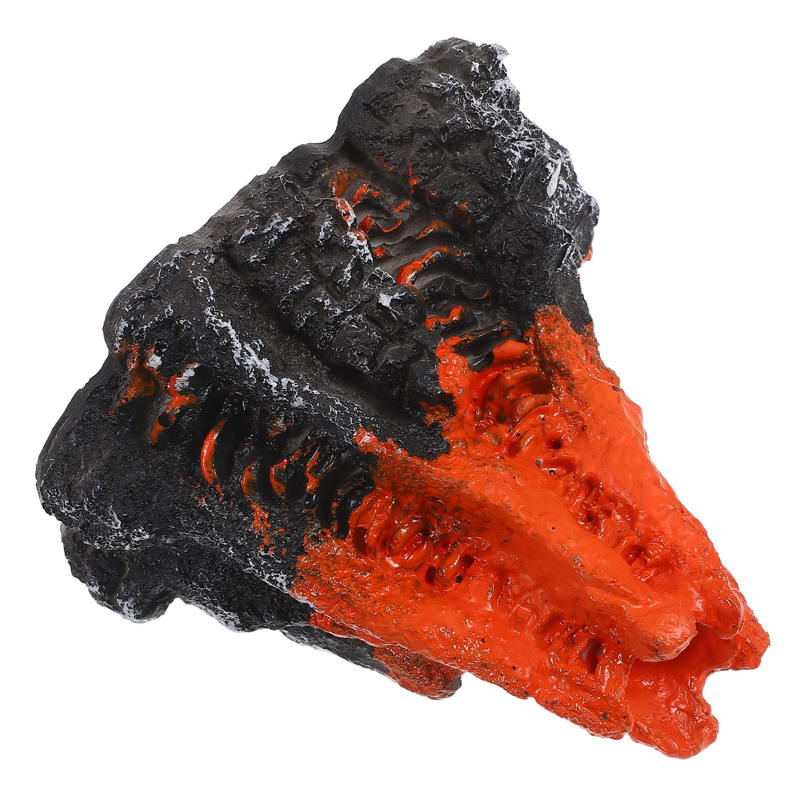 

Model Miniature Bonsai Child Garden Accessories Resin Erupting Volcano for Kids