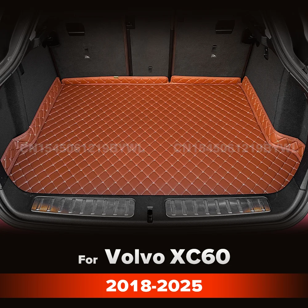 For Volvo XC60 2018 2019 2020 2021 2022 2023 2024 2025 Car Trunk Mat Custom Waterproof Cargo Liner Boot Carpets