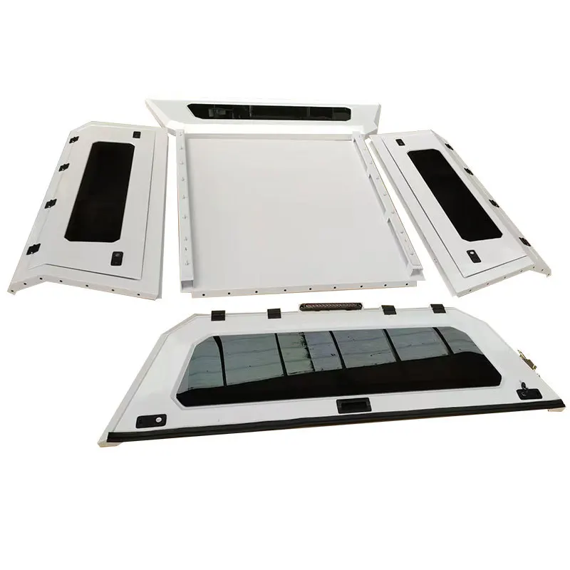 

Высокая крышка для пикапа BYD Shark, белое фиксированное стекло, разделенная марганцевая сталь, трехдверная задняя крышка коробки