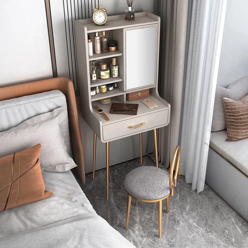 

Легкий роскошный комод, спальня, небольшой туалетный столик, шкаф для хранения вещей