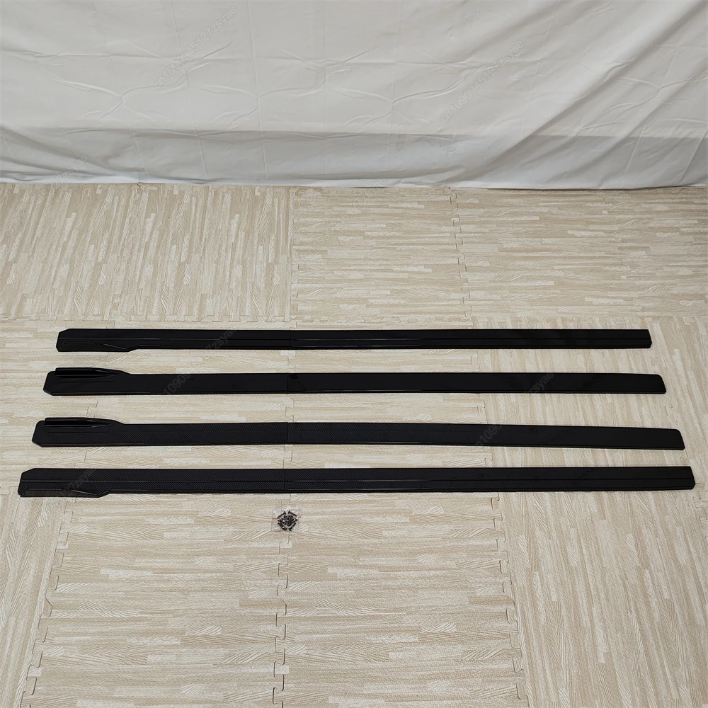 ماكستون نمط التنانير الجانبية 190 سنتيمتر لشركة فولكس فاجن جولف MK7 MK7.5 R GTI GTD R-Line 2013-2019 سيارة الجانب Canards الحرس حامي المفسد ضبط