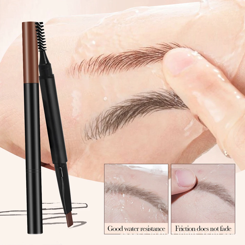 6colors Wholesale Eyebrow Pencil Private Label Waterproof Non-smudge Long Lasting Matte Natural Makeup Custom Logo Cosmetic