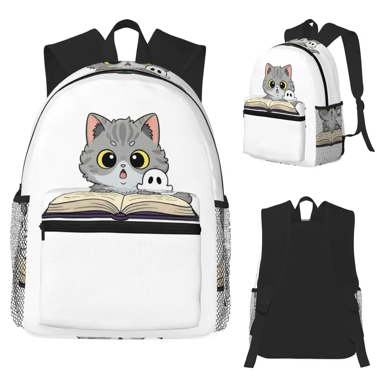 

Хэллоуин Книжный Жуткий Уютный И Умный Литературный Сезонный Графический Рюкзак Школьная Сумка Походный Рюкзак Книжная Сумка Сумки На Ремне