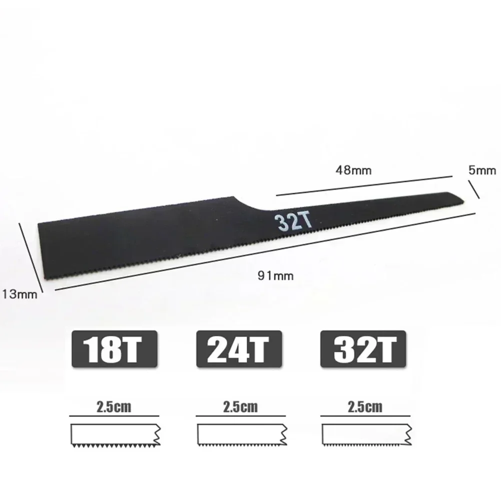 Pneumatic Saw Blades Suitable For Air Tool 18T Air Saw Blade Black File Saw Tool Pneumatic Saw Blade Practical