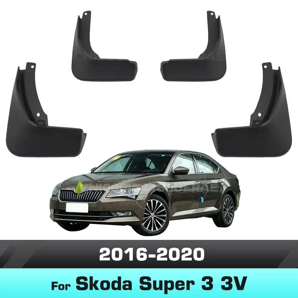 

For Skoda Superb 3 3V 2016 2017 2018 2019 2020 Fender Mudguard Mud Flaps Guard Splash Flap Mudguards Car Accessories