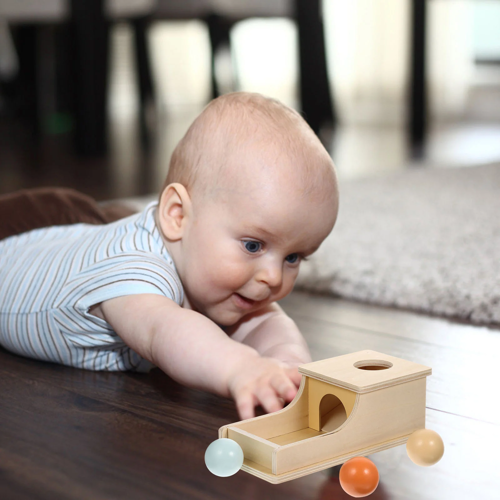 Scatola di monete giocattolo per bambini Abilità motorie per bambini Giocattoli educativi precoci Puzzle Apprendimento Contenitore di formazione Puzzle per bambini in legno