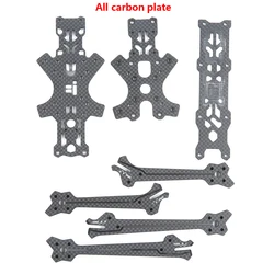 Original iFlight Nazgul Evoque F5 F5X/F5D FPV Frame Replacement Part  Side Plate/MiddlePlate/Top Plate/Bottom Plate/Arms/Parts