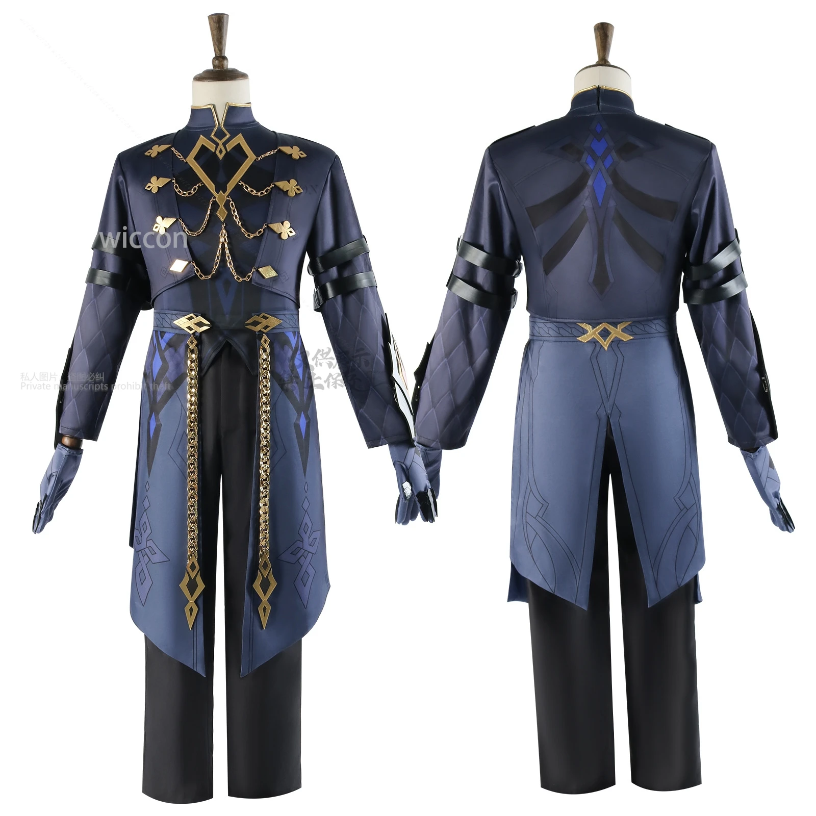 II Capitano Cos Genshin Impact Fools Chief Executive Capitano Косплей Игра Анимационный Костюм Крутой Высокое Качество Хэллоуин Cos