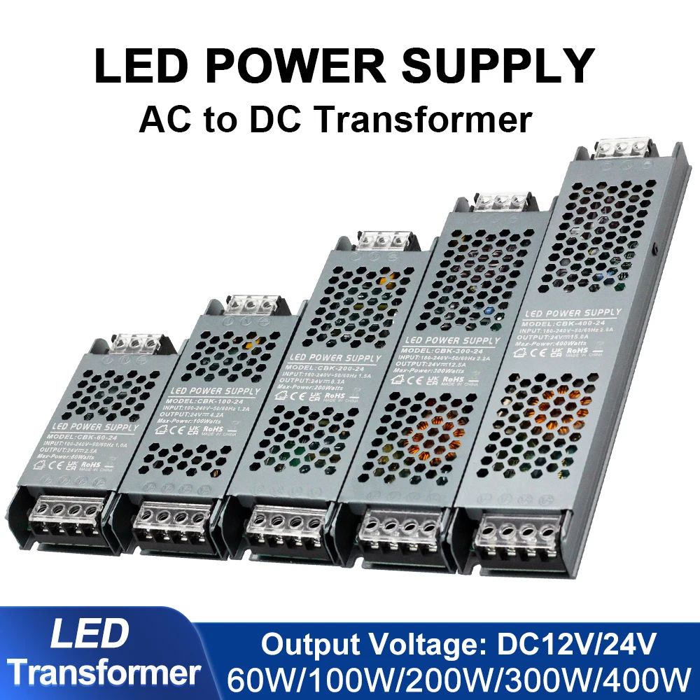transformador-de-iluminacao-ultrafino-ac-100v-240v-adaptador-de-alimentacao-60w-100w-200w-300w-400w-dc-12v-24v-fonte-de-alimentacao-de-unidade-silenciosa