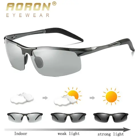 Men's Photochromic Sunglasses Aoron