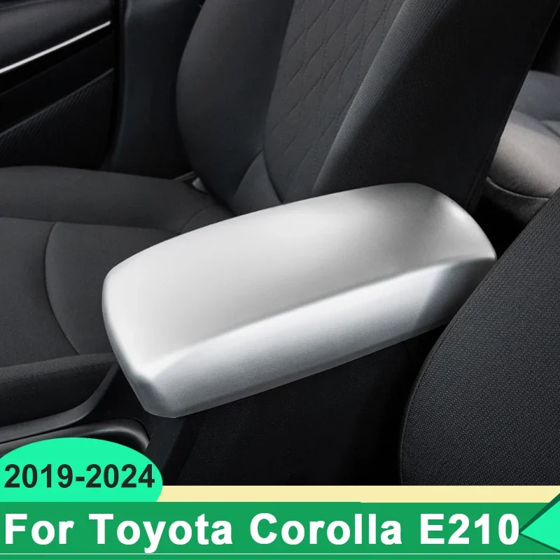 

For Toyota Corolla E210 2019 2020 2021 2022 2023 2024 Hybrid Accessories Car Armrests Storage Box Mats Dust-proof Cushion Cover