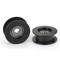 1pcs 8*40*16.5mm grooved H groove, 608zz bearing, belt guide wheel, plastic roller wheel, POM roller pulley 4