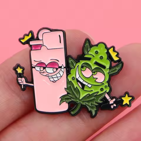 Funny Enamel Pins Cartoon Brooches Badge Comedy Animated Series Lapel Pin Clothes Accessories Fashion Jewelry Birthday Gifts