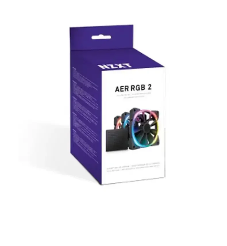 2026/NUEVO NZXT F120/140mm DUO Ventilador de Refrigeración RGB para PC